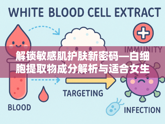 解锁敏感肌护肤新密码—白细胞提取物成分解析与适合女生的水乳选择指南