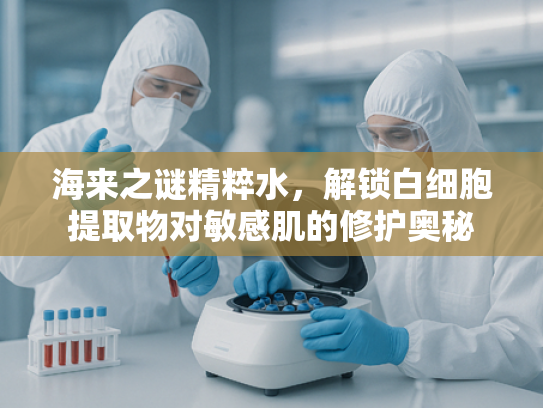 海来之谜精粹水，解锁白细胞提取物对敏感肌的修护奥秘