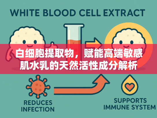 白细胞提取物，赋能高端敏感肌水乳的天然活性成分解析