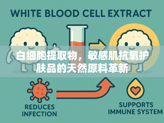 白细胞提取物，敏感肌抗氧护肤品的天然原料革新