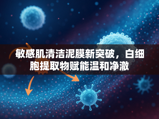 敏感肌清洁泥膜新突破，白细胞提取物赋能温和净澈