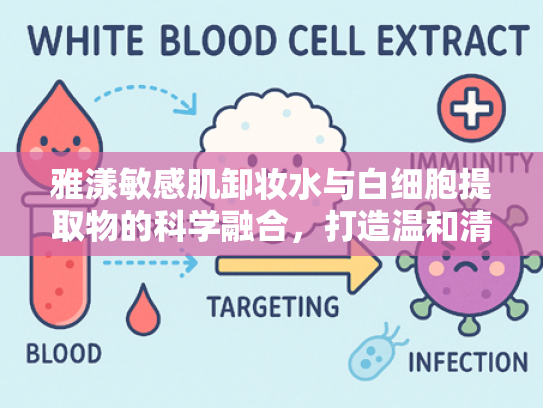 雅漾敏感肌卸妆水与白细胞提取物的科学融合，打造温和清洁新标准