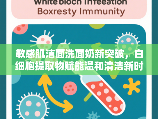 敏感肌洁面洗面奶新突破，白细胞提取物赋能温和清洁新时代