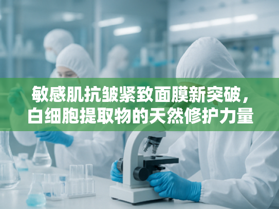 敏感肌抗皱紧致面膜新突破，白细胞提取物的天然修护力量