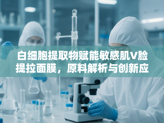 白细胞提取物赋能敏感肌V脸提拉面膜，原料解析与创新应用