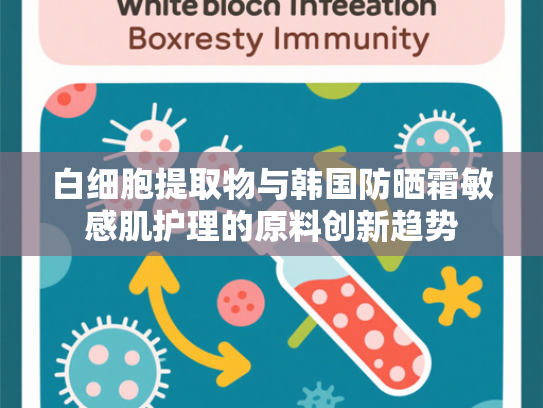 白细胞提取物与韩国防晒霜敏感肌护理的原料创新趋势