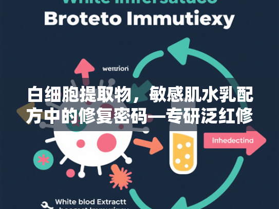 白细胞提取物，敏感肌水乳配方中的修复密码—专研泛红修复与干皮护理的原料解决方案