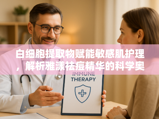 白细胞提取物赋能敏感肌护理，解析雅漾祛痘精华的科学奥秘