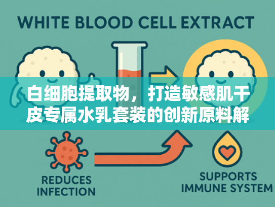 白细胞提取物，打造敏感肌干皮专属水乳套装的创新原料解决方案