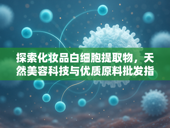 探索化妆品白细胞提取物，天然美容科技与优质原料批发指南