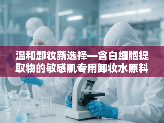 温和卸妆新选择—含白细胞提取物的敏感肌专用卸妆水原料解析与批发指南