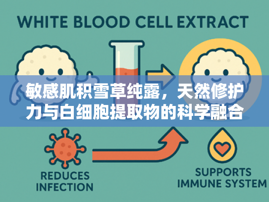 敏感肌积雪草纯露，天然修护力与白细胞提取物的科学融合