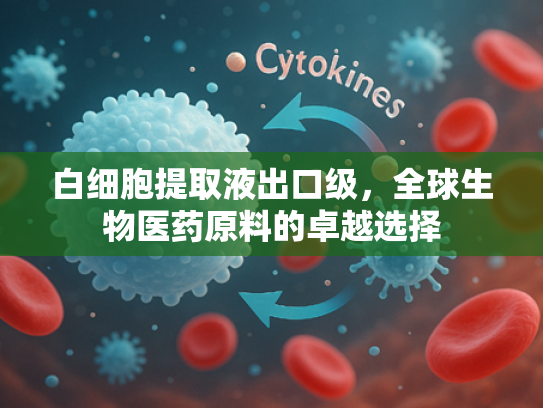 白细胞提取液出口级，全球生物医药原料的卓越选择