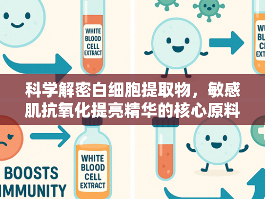科学解密白细胞提取物，敏感肌抗氧化提亮精华的核心原料解析