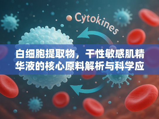 白细胞提取物，干性敏感肌精华液的核心原料解析与科学应用