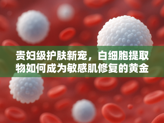 贵妇级护肤新宠，白细胞提取物如何成为敏感肌修复的黄金密码