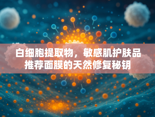 白细胞提取物，敏感肌护肤品推荐面膜的天然修复秘钥