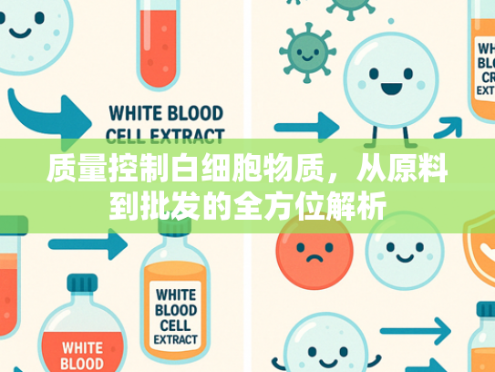 质量控制白细胞物质，从原料到批发的全方位解析