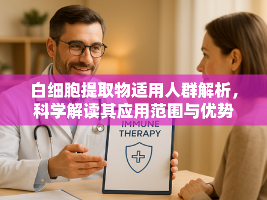 白细胞提取物适用人群解析，科学解读其应用范围与优势