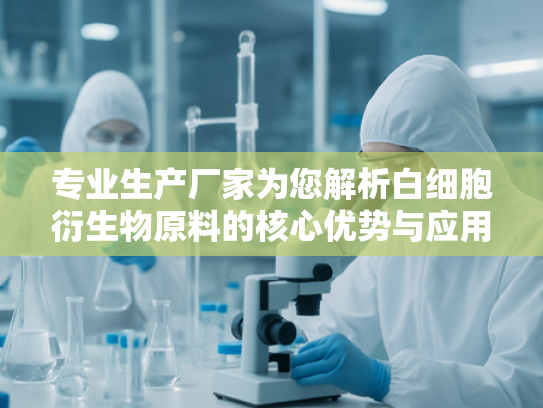 专业生产厂家为您解析白细胞衍生物原料的核心优势与应用前景