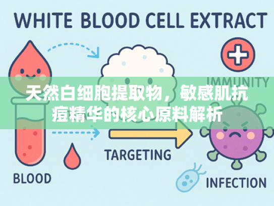 天然白细胞提取物，敏感肌抗痘精华的核心原料解析