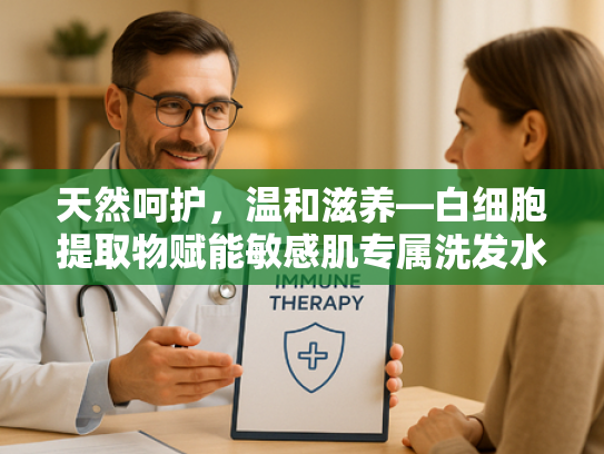 天然呵护，温和滋养—白细胞提取物赋能敏感肌专属洗发水研发