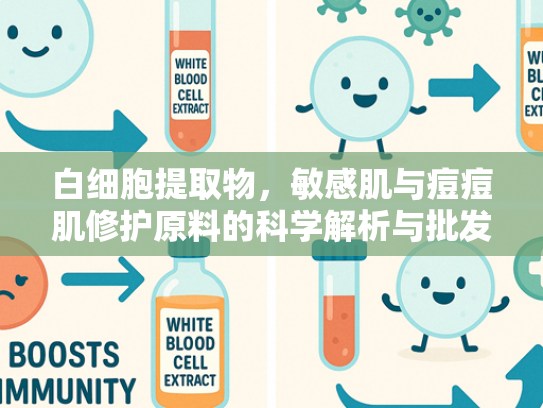 白细胞提取物，敏感肌与痘痘肌修护原料的科学解析与批发优势