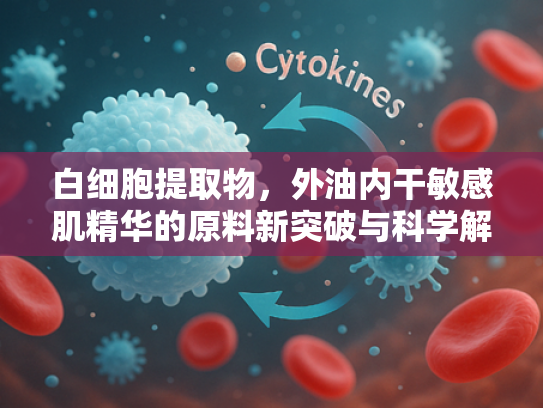 白细胞提取物，外油内干敏感肌精华的原料新突破与科学解析