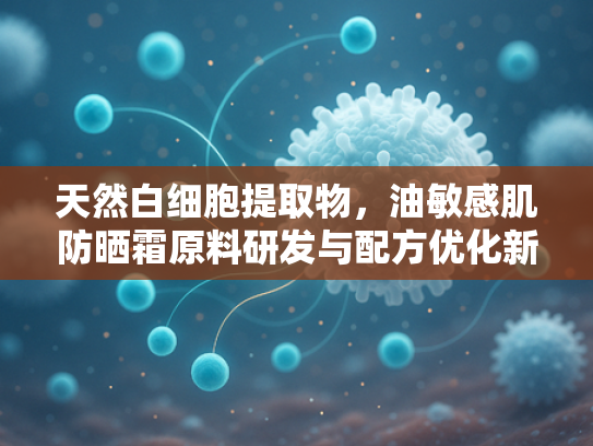 天然白细胞提取物，油敏感肌防晒霜原料研发与配方优化新方向
