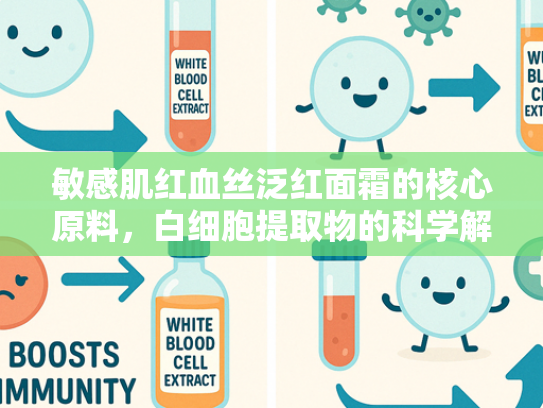 敏感肌红血丝泛红面霜的核心原料，白细胞提取物的科学解析与批发优势