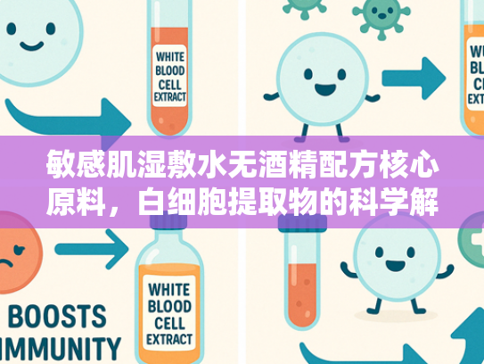 敏感肌湿敷水无酒精配方核心原料，白细胞提取物的科学解析与批发优势