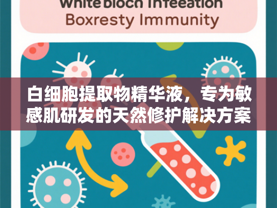 白细胞提取物精华液，专为敏感肌研发的天然修护解决方案