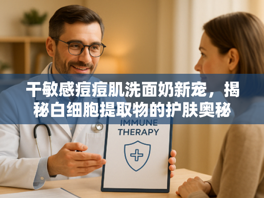 干敏感痘痘肌洗面奶新宠，揭秘白细胞提取物的护肤奥秘