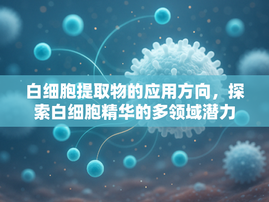 白细胞提取物的应用方向，探索白细胞精华的多领域潜力