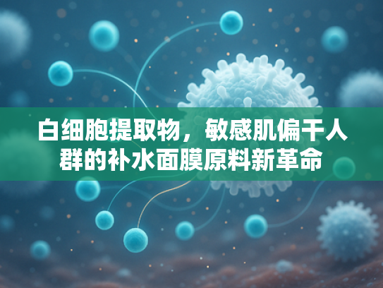 白细胞提取物，敏感肌偏干人群的补水面膜原料新革命