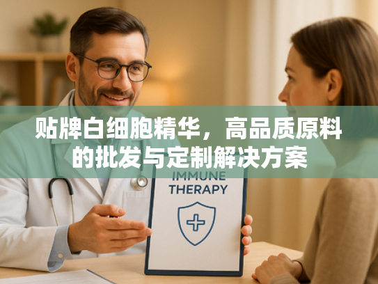 贴牌白细胞精华，高品质原料的批发与定制解决方案