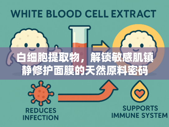 白细胞提取物，解锁敏感肌镇静修护面膜的天然原料密码
