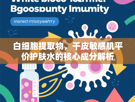 白细胞提取物，干皮敏感肌平价护肤水的核心成分解析