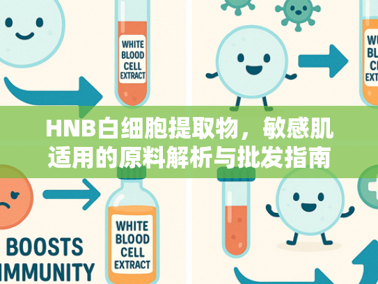 HNB白细胞提取物，敏感肌适用的原料解析与批发指南