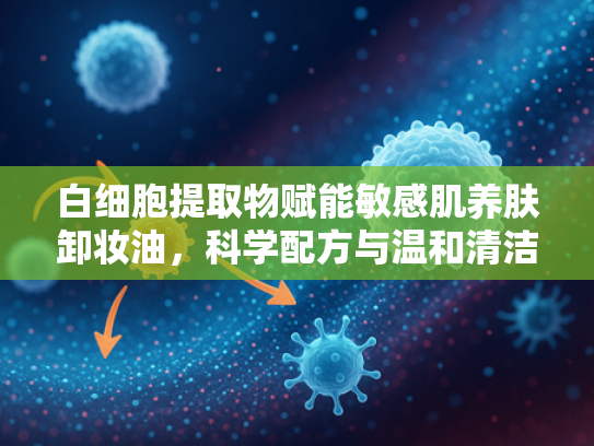 白细胞提取物赋能敏感肌养肤卸妆油，科学配方与温和清洁的完美结合