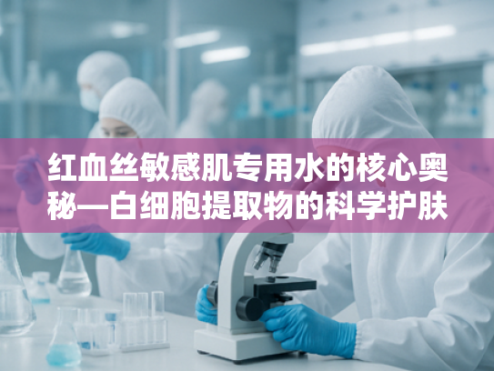红血丝敏感肌专用水的核心奥秘—白细胞提取物的科学护肤之旅
