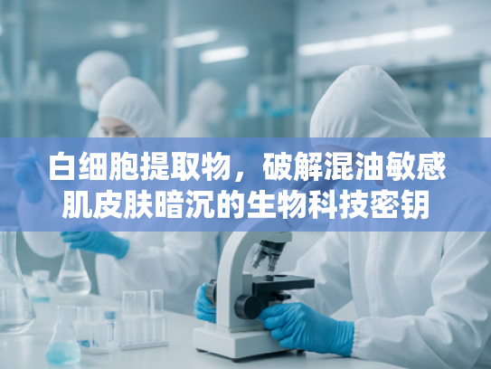 白细胞提取物，破解混油敏感肌皮肤暗沉的生物科技密钥