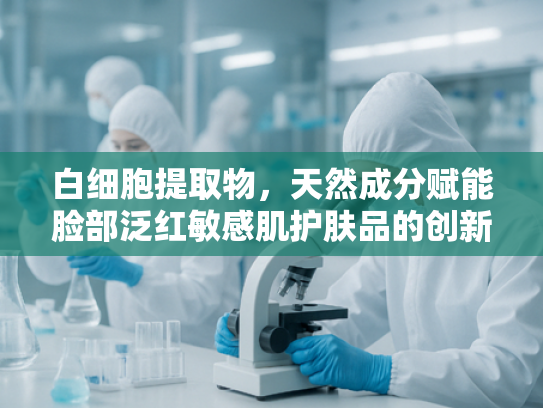白细胞提取物，天然成分赋能脸部泛红敏感肌护肤品的创新突破