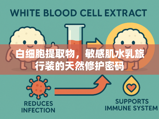 白细胞提取物，敏感肌水乳旅行装的天然修护密码