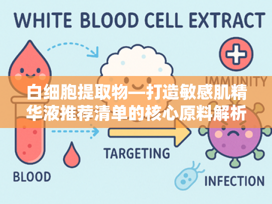 白细胞提取物—打造敏感肌精华液推荐清单的核心原料解析