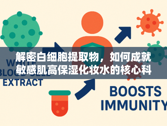 解密白细胞提取物，如何成就敏感肌高保湿化妆水的核心科技
