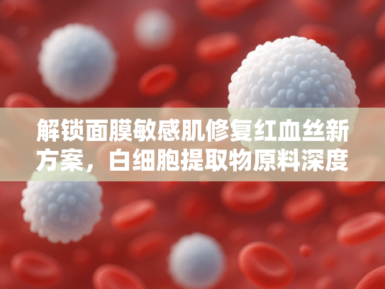 解锁面膜敏感肌修复红血丝新方案，白细胞提取物原料深度解析