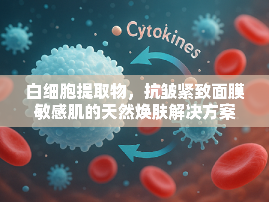 白细胞提取物，抗皱紧致面膜敏感肌的天然焕肤解决方案