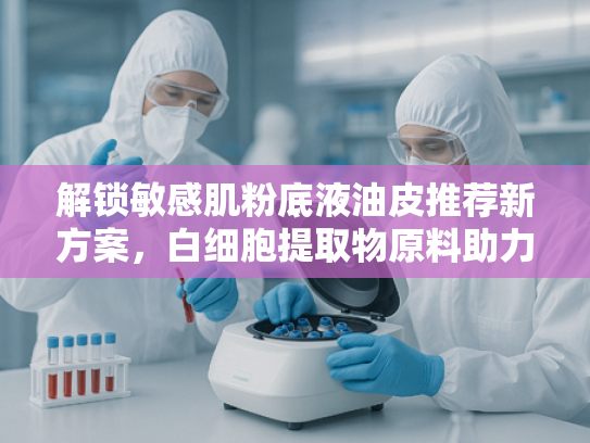 解锁敏感肌粉底液油皮推荐新方案，白细胞提取物原料助力健康美肌
