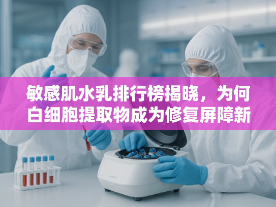 敏感肌水乳排行榜揭晓，为何白细胞提取物成为修复屏障新宠？